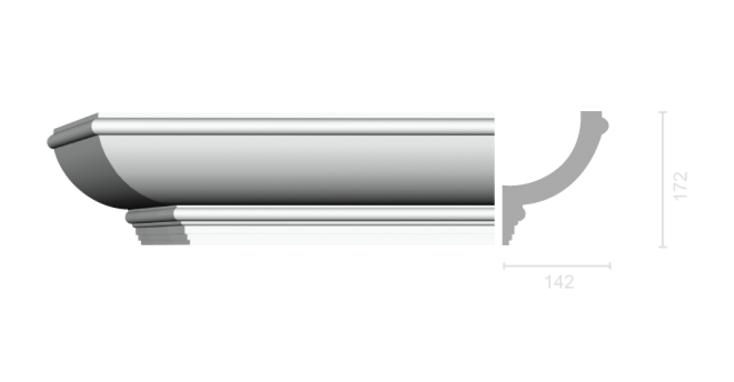 СК-2 Световой Карниз 172х142 мм