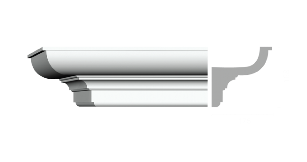 СК-3 световой карниз 188х175 мм
